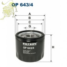 OP643/4 FILTRON Фильтр масляный RENAULT (OF16036)
